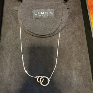 Links of London 20/20 Sterling Silver and 18K Gold Necklace